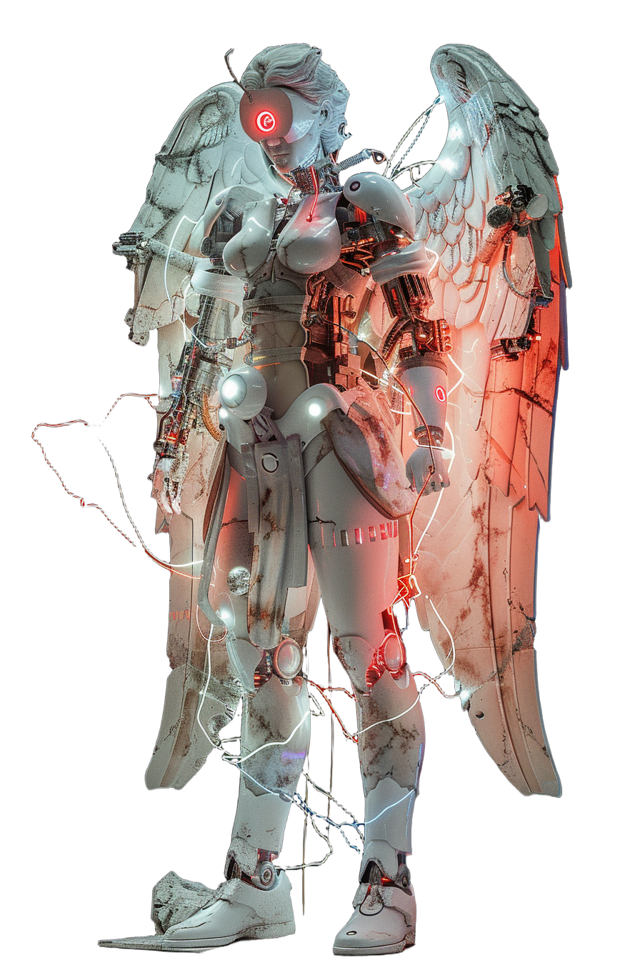 Nike — Sales & Business Development, cyborg titan statue